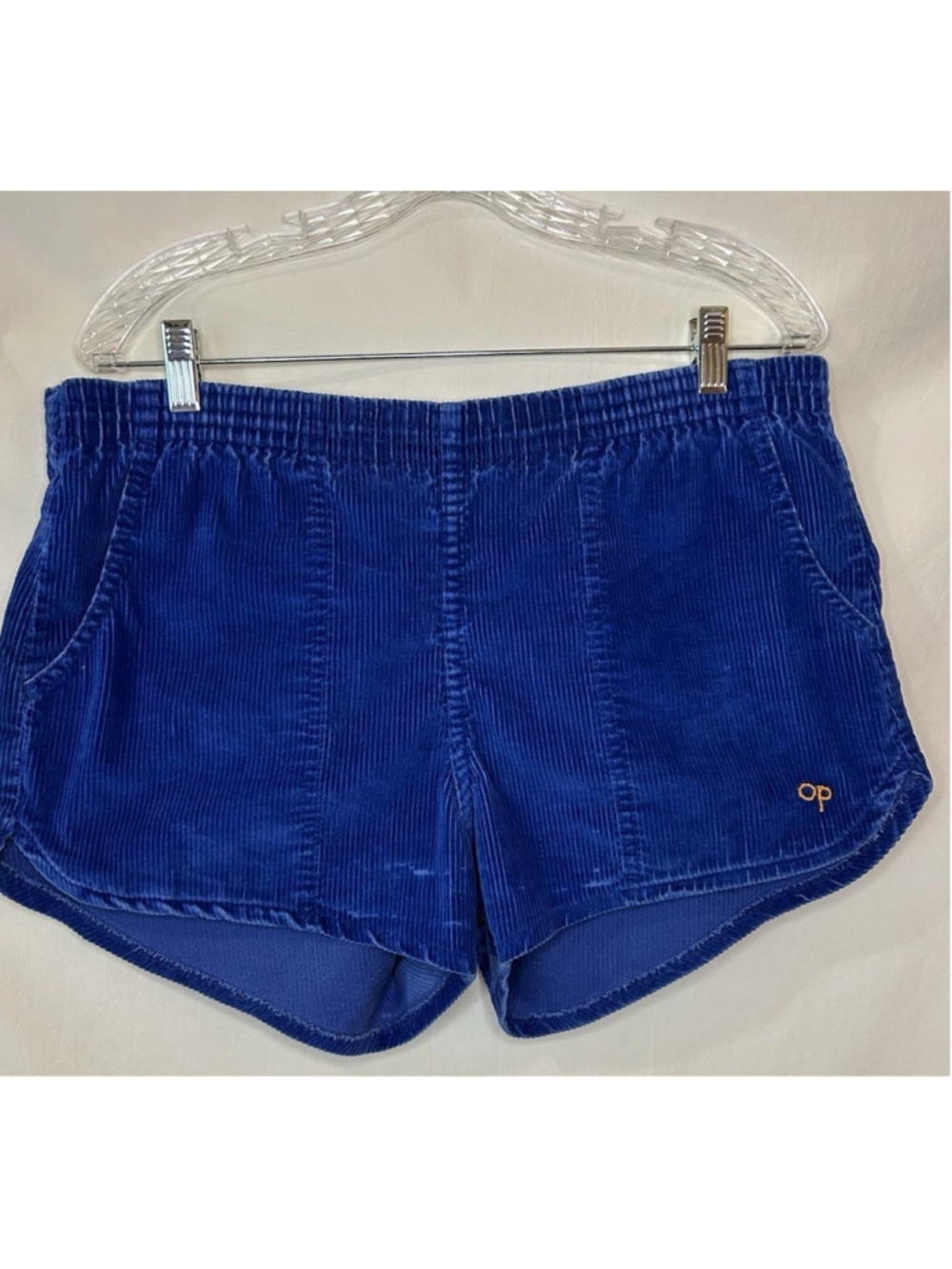 Vintage OP Longriders Corduroy Shorts Ocean Pacific Board 80s Surf Waist 34”